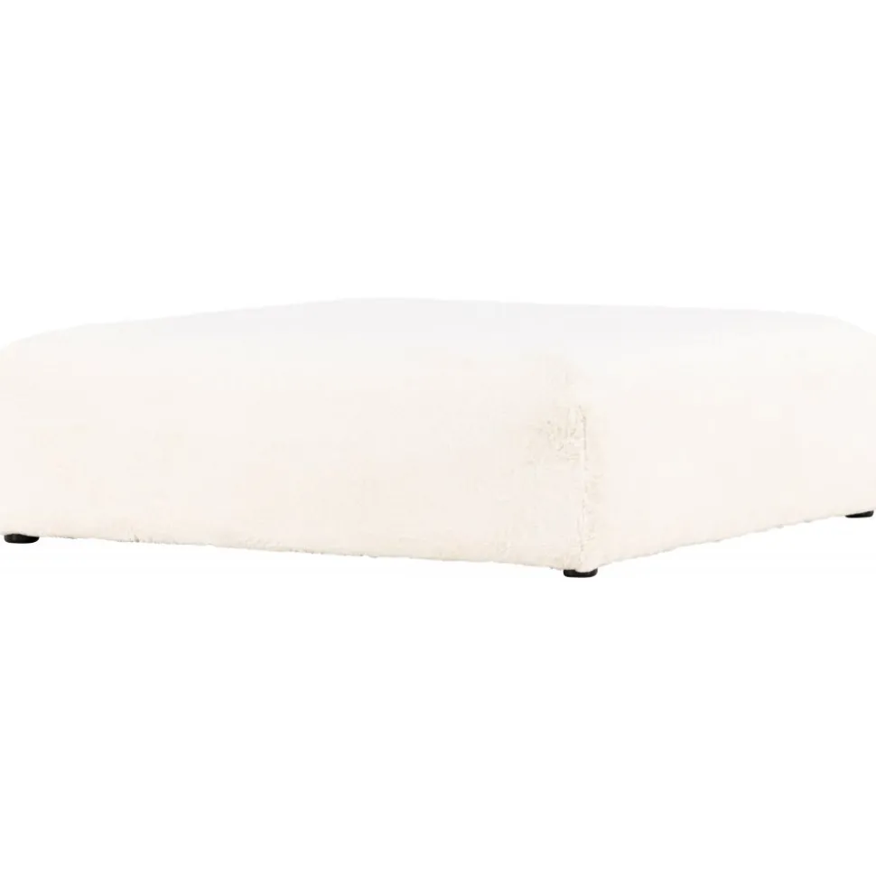 Davie sittpuff - Beige/svart