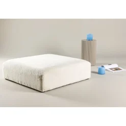 Davie sittpuff - Beige/svart