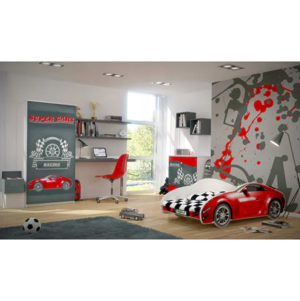 Daytona bilsäng 80 x 160 cm - Röd