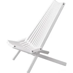 Däckstol vit med nackkudde