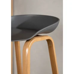 Decatur barstol - Grå