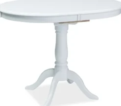 Dello matbord 100-129 cm - Vit