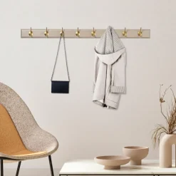 Demandu kroklist 100 cm - Beige/guld