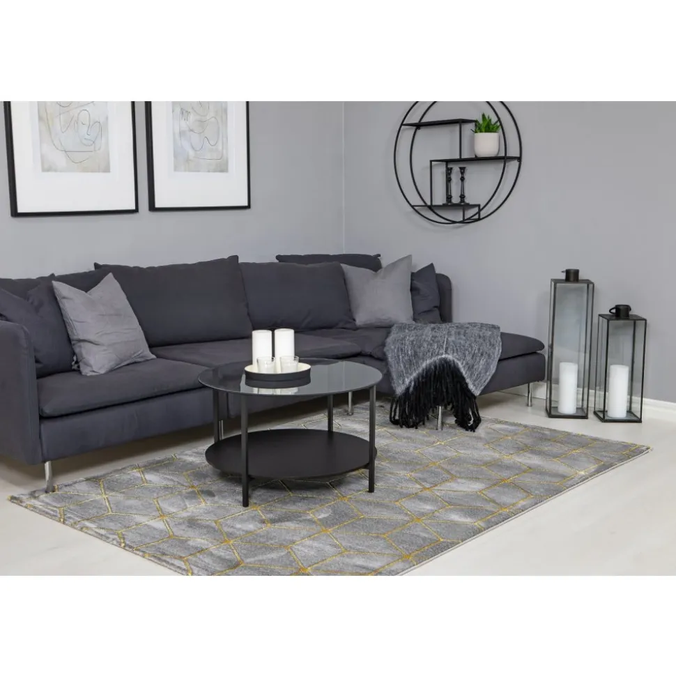 Diamond Cube - Antracit/Guld