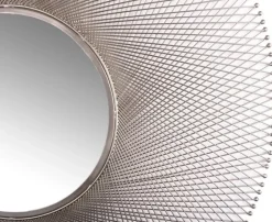 Diamonds spegel Ø114 cm + Karta med möbeltassar på köpet!