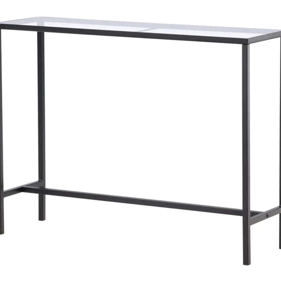 Dipp konsolbord 100 x 30 cm - Svart