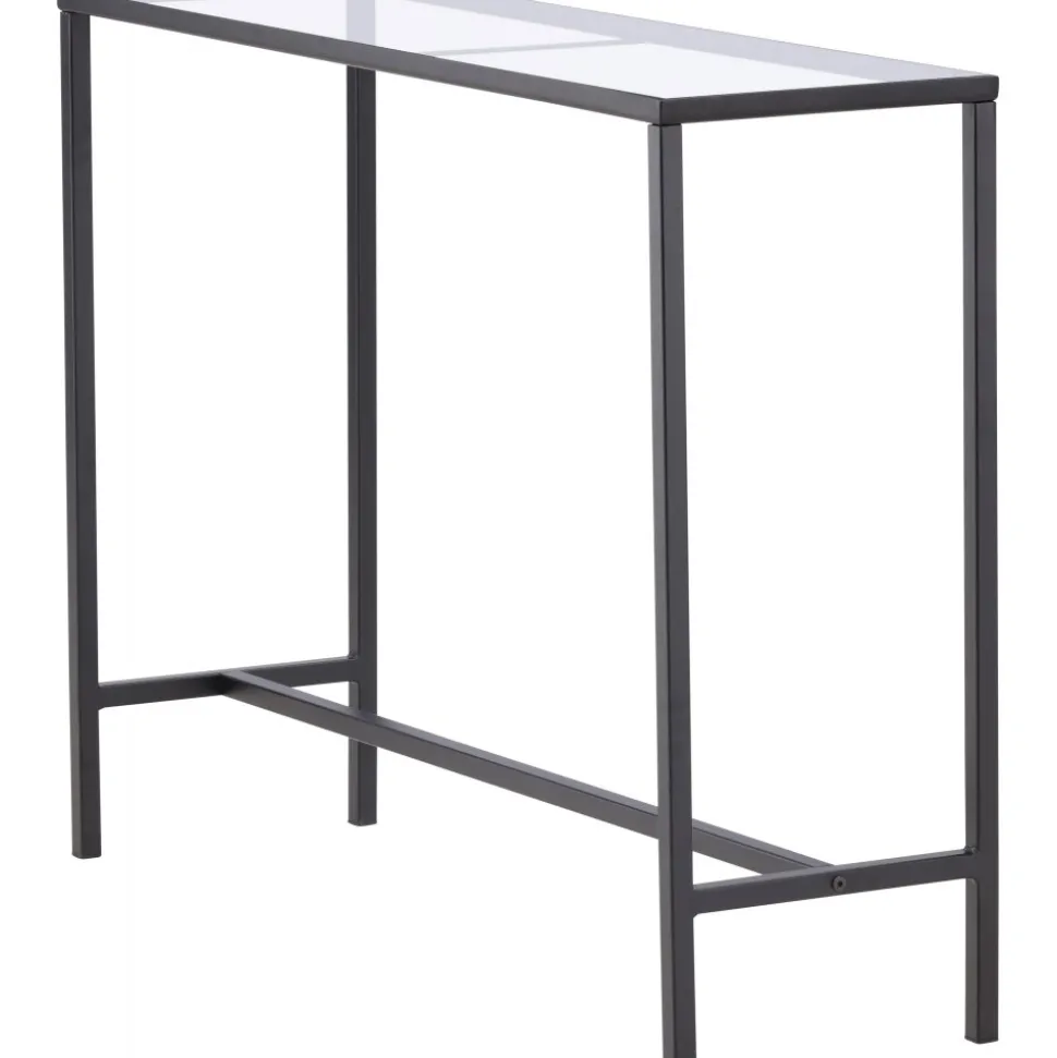 Dipp konsolbord 100 x 30 cm - Svart