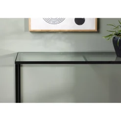 Dipp konsolbord 100 x 30 cm - Svart