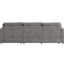 Divansoffa Falkenberg grå 296 cm vändbar divan