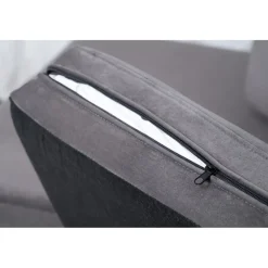 Divansoffa i grått sammet - Copenhagen