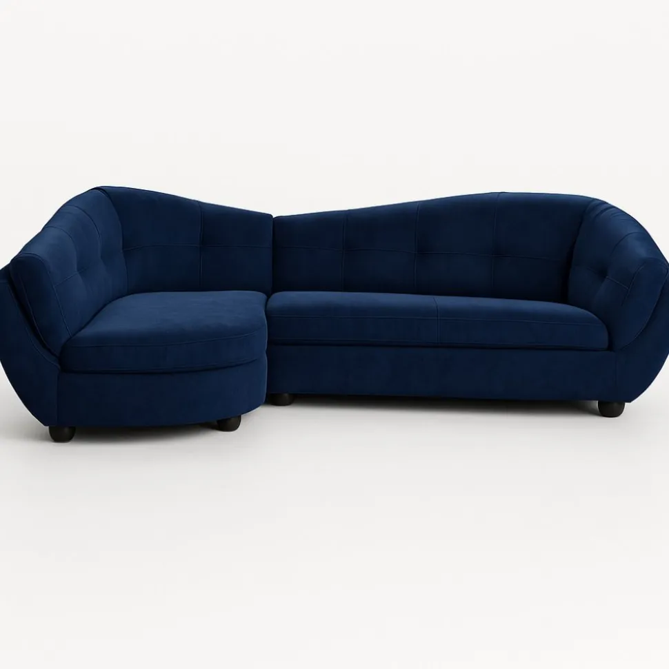 Divansoffa mörkblå - Bello