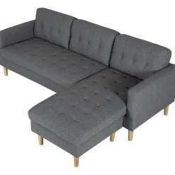 Divansoffa vändbar grå - Firenze