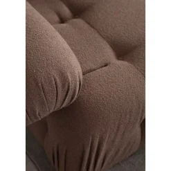 Doblo 2-sits soffa i bouclè - Brun Cappuccino