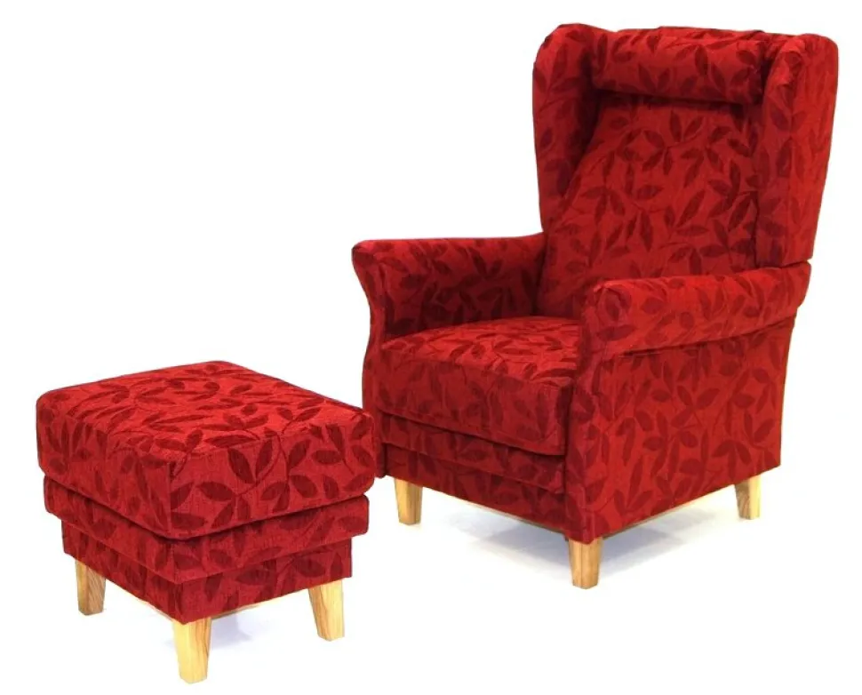 Dora fåtölj - Valfri Färg! + Möbeltassar