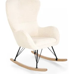 Doro gungstol - Gräddvit/svart + Fläckborttagare för möbler