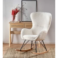 Doro gungstol - Gräddvit/svart + Textilrengöring för möbler