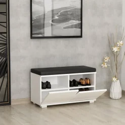 Drago skoskåp - Vit