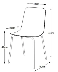 Drake ljusgrön stol