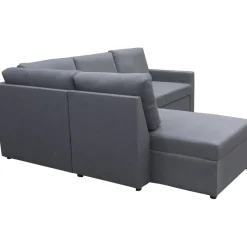 Dream hörnsoffa bäddsoffa med förvaring - Mörkgrå