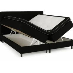 Dubbelsäng Accent 180 cm - Svart