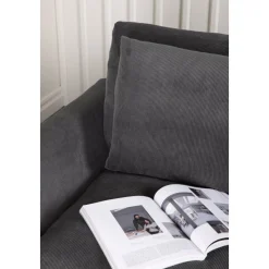 Durham 3-sits soffa - Mörkgrå