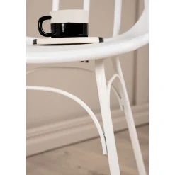 Dyrön matstol - Vit