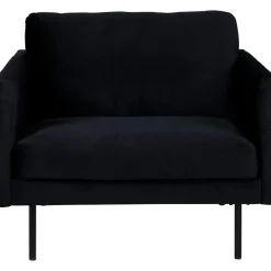 Eden fåtölj - Svart sammet