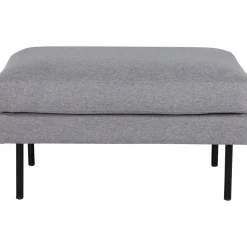 Eden sittpuff - Stålgrå tyg