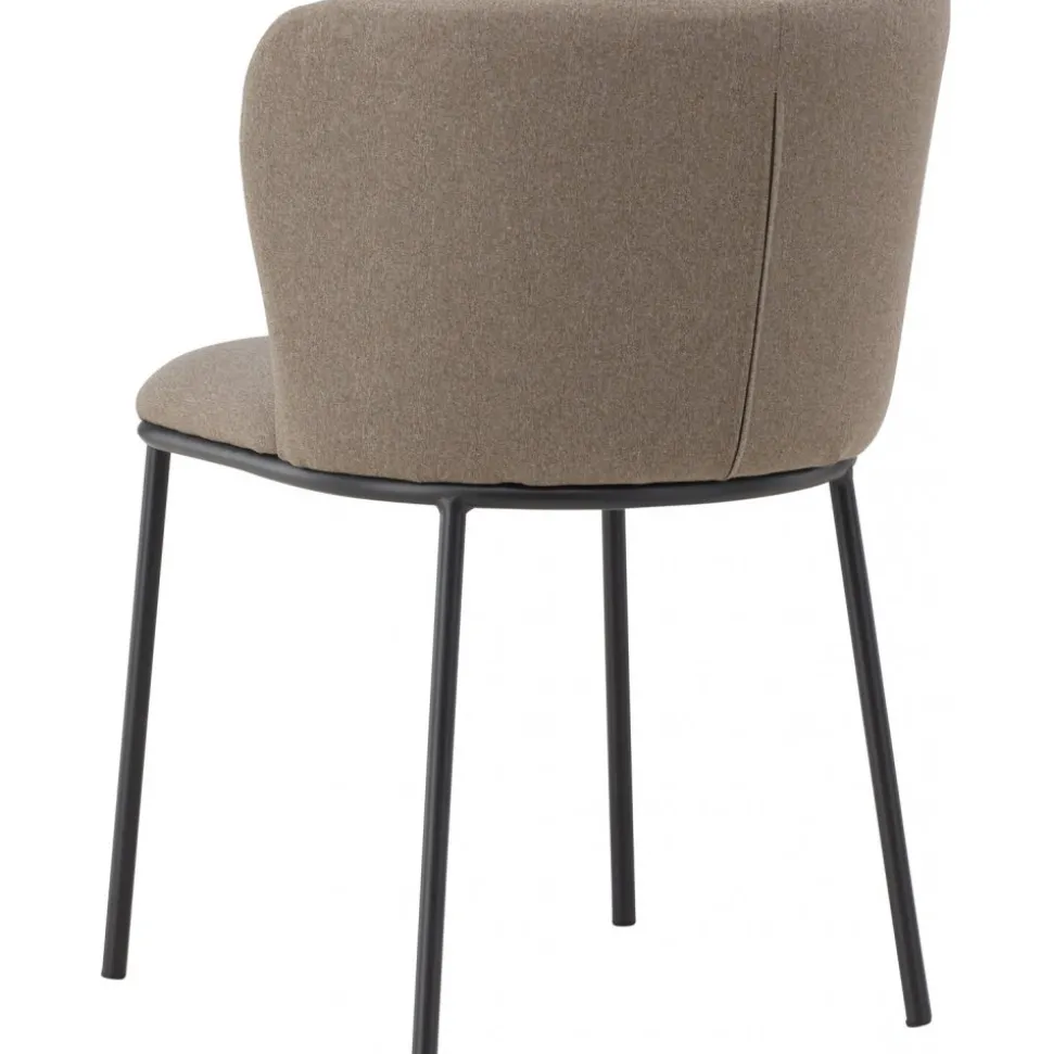 Edina matstol - Brun/svart