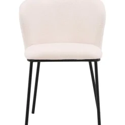 Edina matstol - Svart/vit