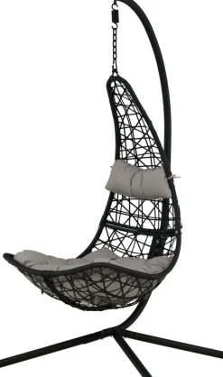 Edinburgh hängstol - Svart