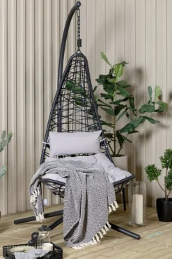 Edinburgh hängstol - Svart