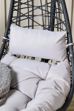 Edinburgh hängstol - Svart + Textilskydd för utemöbler