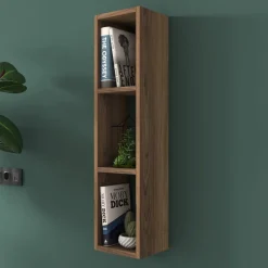 Edith vägghylla - Valnöt