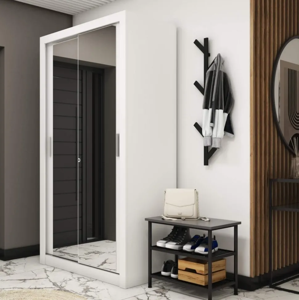 Einar garderob 18 - Vit