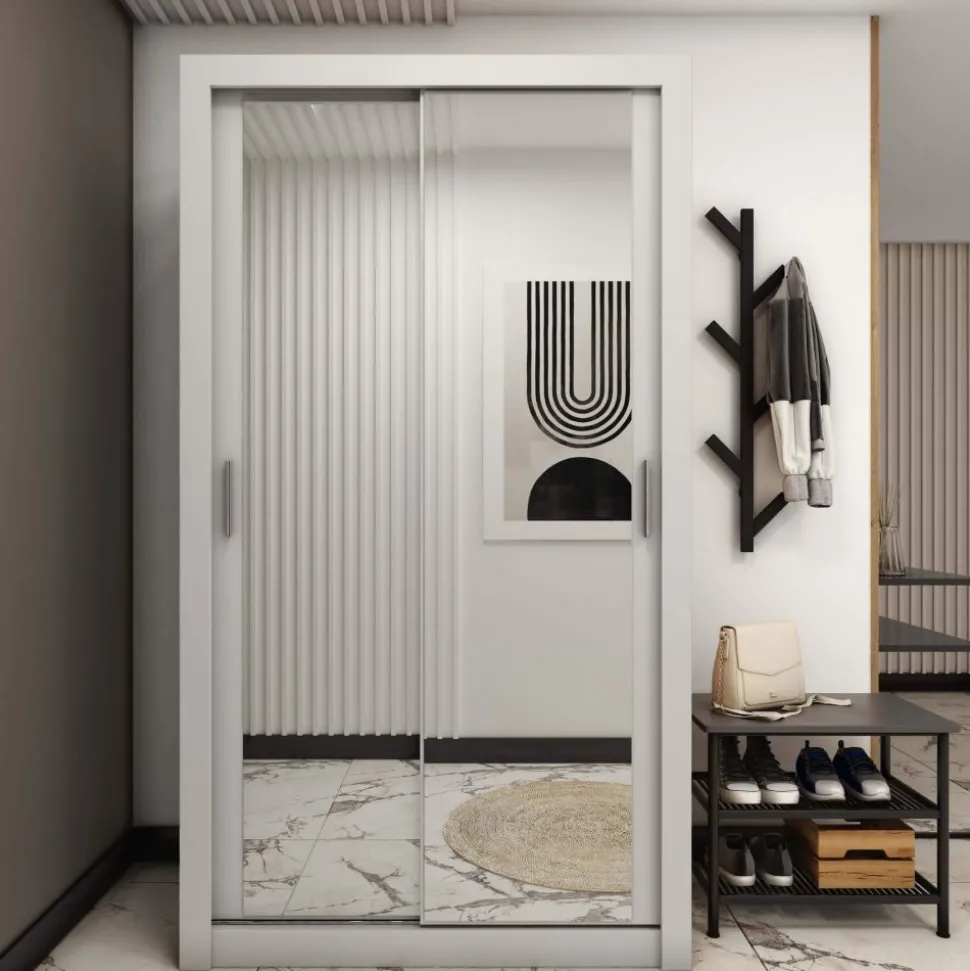 Einar garderob 18 - Vit