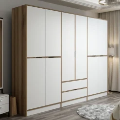 Elina garderob - Vit