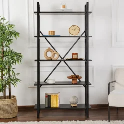 Elysian bokhylla - Svart