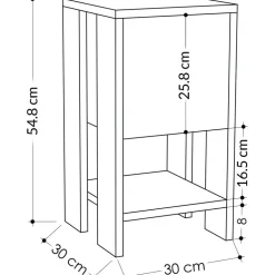 Ema sängbord - Hitit