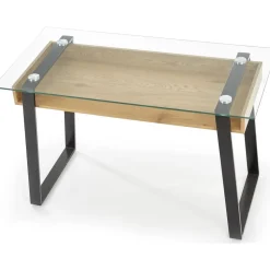 Emma skrivbord 120 x 60 cm - Ek/svart