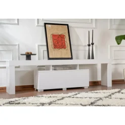 Enclave TV-bänk - Naturvit