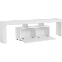 Enclave TV-bänk - Naturvit