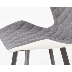 Erin barstol hög - Vit/grå + Textilrengöring för möbler