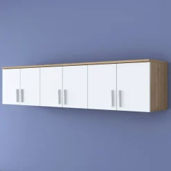 Esa väggskåp - Valnöt/vit