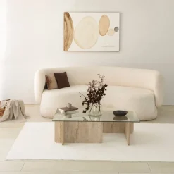 Escape soffbord - Travertin