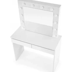Facada vitt sminkbord med belysning 94 x 43 cm