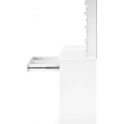 Facada vitt sminkbord med belysning 94 x 43 cm