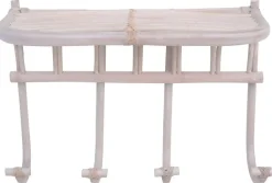 Fammy hatthylla i rotting - Whitewash