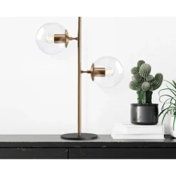 Fasett bordslampa klar - Vintage