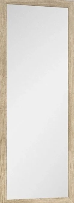 Filippa spegel 116x49 cm - Ljus ek + Glas och Kristallrengöring